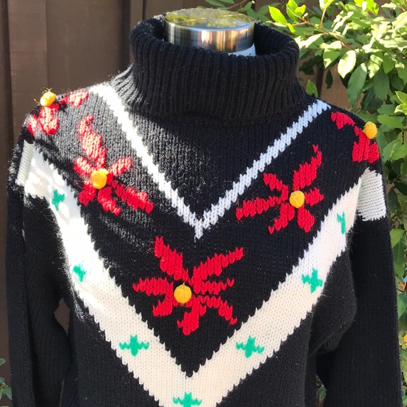 Vintage Tracey Allyn Ski Sweater - Picture 2 of 6